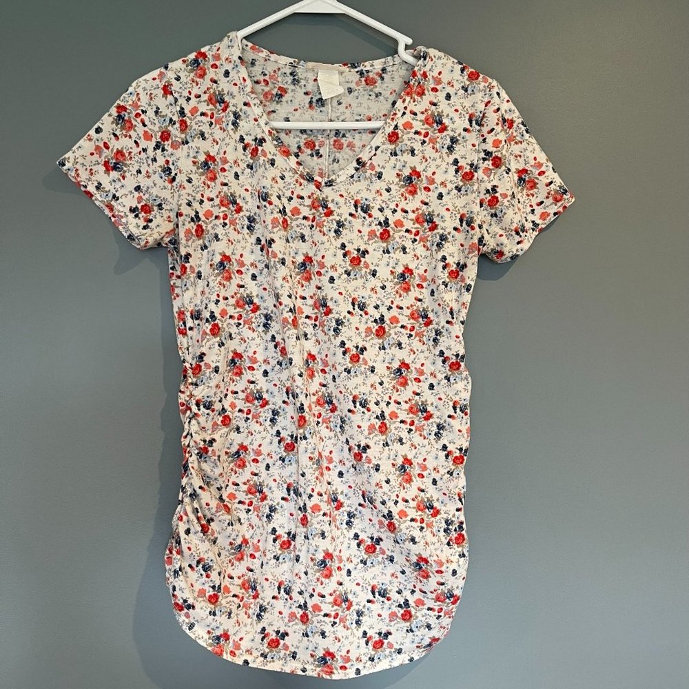 Love U Already Maternity Short Sleeve Tee-Shirt Size Medium
